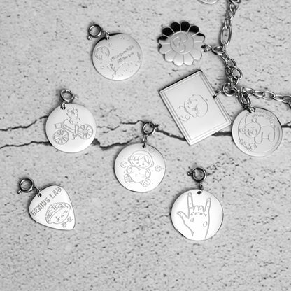 Bangtan JIN Interchangeable Charm | Must-have Jewelry for every BTS Army